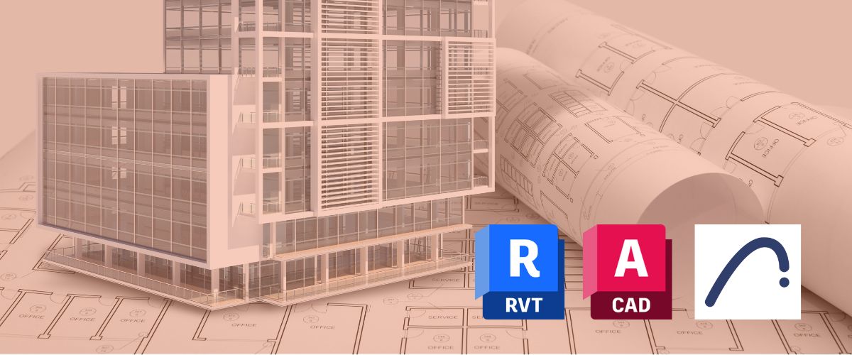 représentation des 3 meilleurs logiciels bim