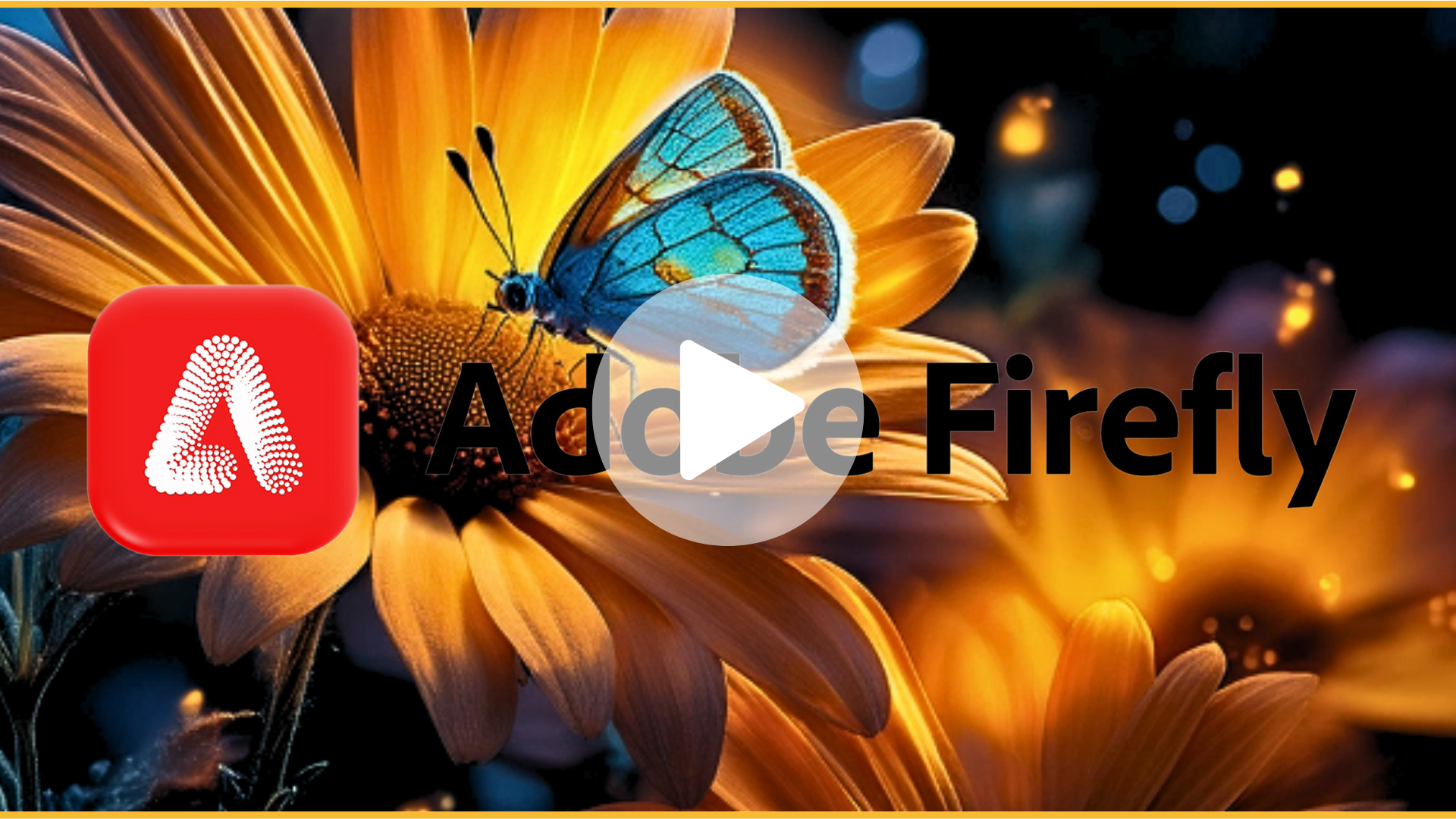 vidéo adobe firefly